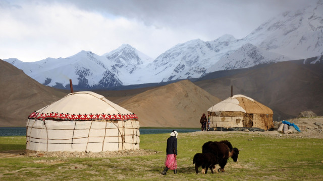 Zwei Nchte in Jurten